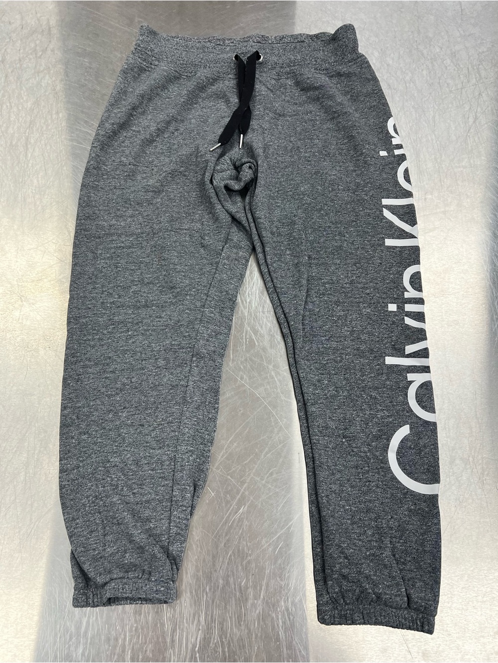 Calvin Klein Charcoal Heather Jogger Sweatpants Women’s Medium